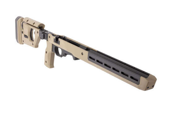 Magpul Pro 700 Rifle Chassis is the ultimate short action rifle stock for precision and tactical shooting with flat dark earth finish